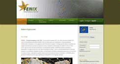Desktop Screenshot of life-fenix.eu